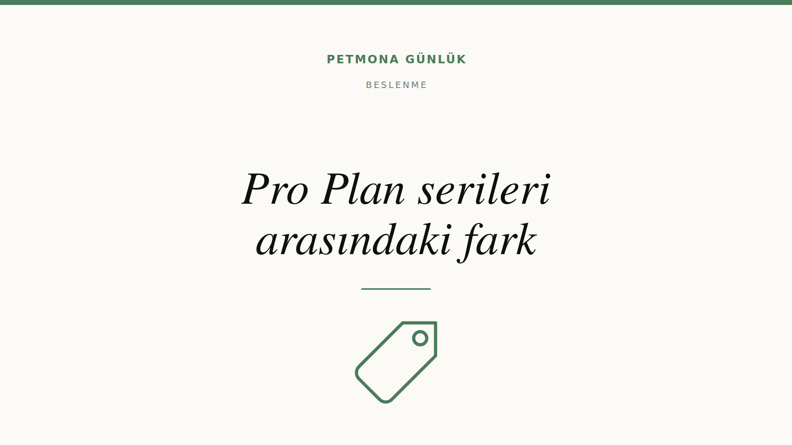 Purina Pro Plan mamaları arasında ne fark var