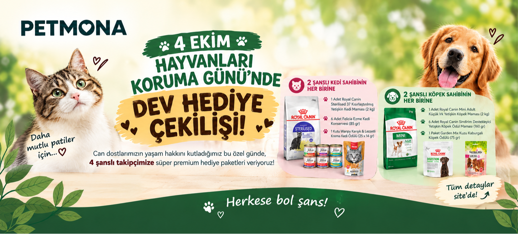 Dünya hayvanları koruma günü