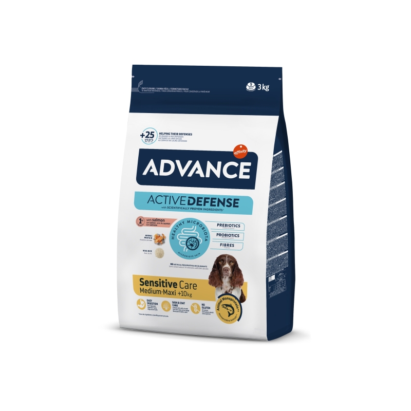 Advance Dog Sensitive Somonlu ve Pirinçli Yetişkin Köpek Maması 3 kg