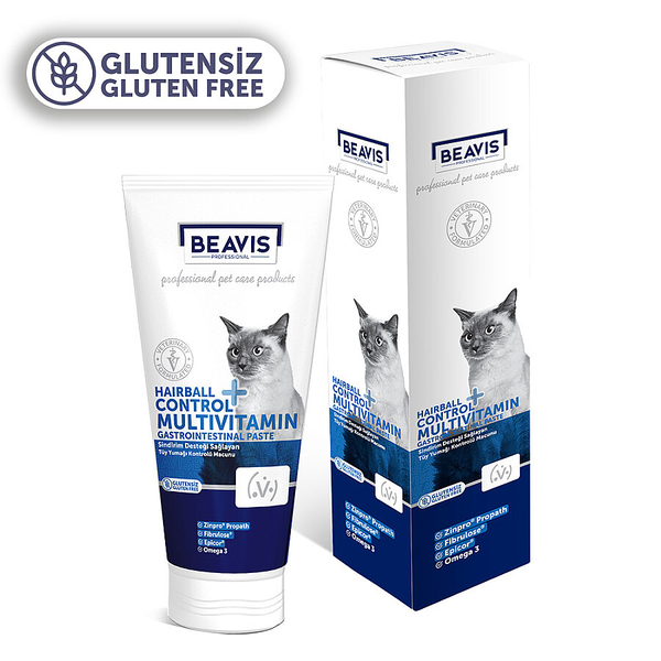 Beavis Hairball & Multivitamin & Gastrointestinal Kedi Malt Macunu 75 ml