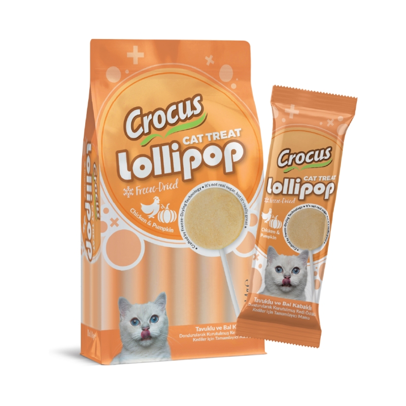 Crocus Tavuklu ve Bal Kabaklı Lolipop
