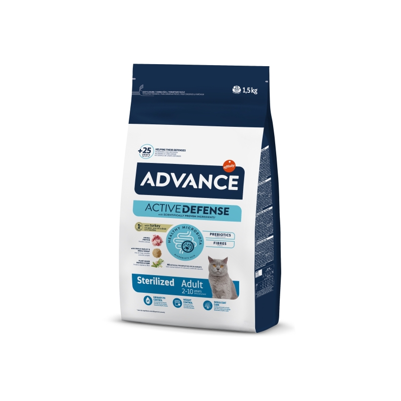Advance Sterilised Hindili Kısırlaştırılmış Yetişkin Kedi Maması