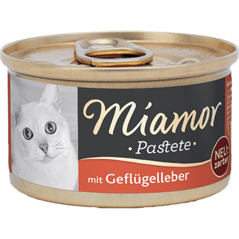 Miamor Pastete Ciğerli Yetişkin Kedi Konservesi 85g