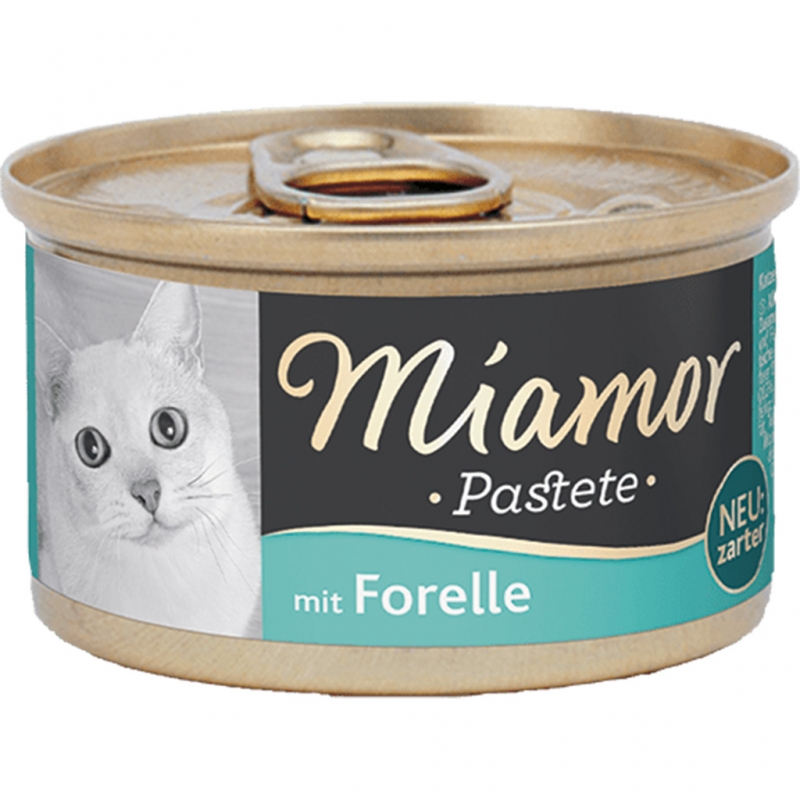 Miamor Pastete Alabalıklı Yetişkin Kedi Konservesi 85g
