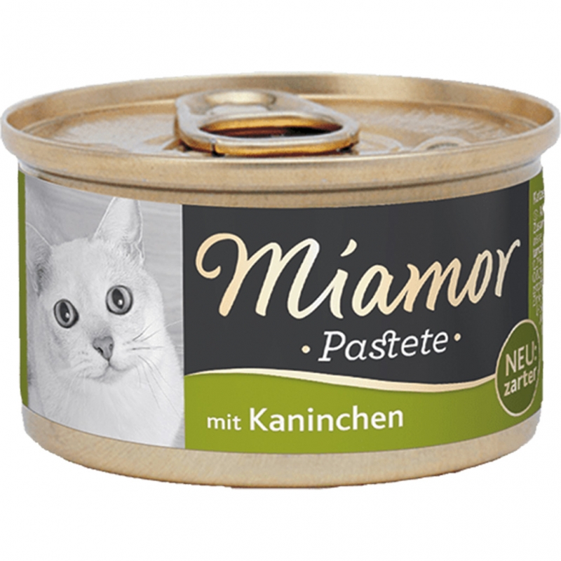 Miamor Pastete Tavşanlı Yetişkin Kedi Konservesi 85g