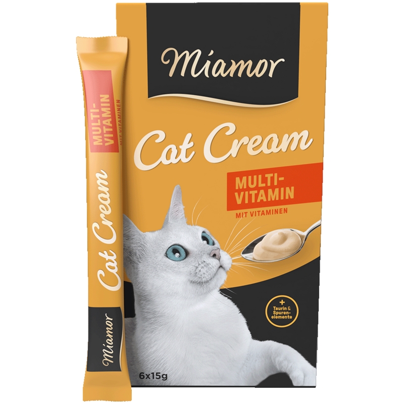 Miamor Cream Multi Vitamin Kedi Ödülü 6x15g