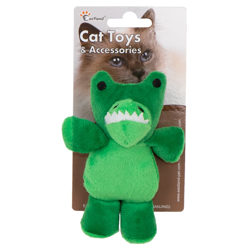 Eastland Kedi Otlu Peluş Timsah 12 cm
